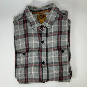 Stapleford Workwear Flannel Grey/Pink, Men's Large